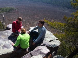 JJ discussing nut placement with his pupils